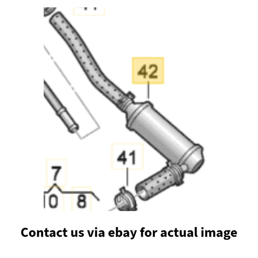 2012 Audi A4 Intake Manifold / EVAP Hose Assembly Used OEM 06H133781AT