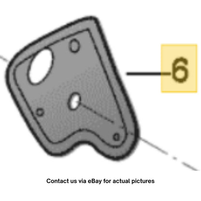 2011–2015 VW Jetta Front Right Door Check Cover Used OEM 5C6837916B
