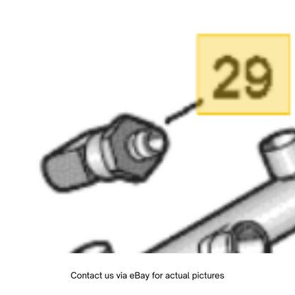 2012–2018 Audi A6 Fuel Rail Pressure Sensor Used OEM 03C906051D