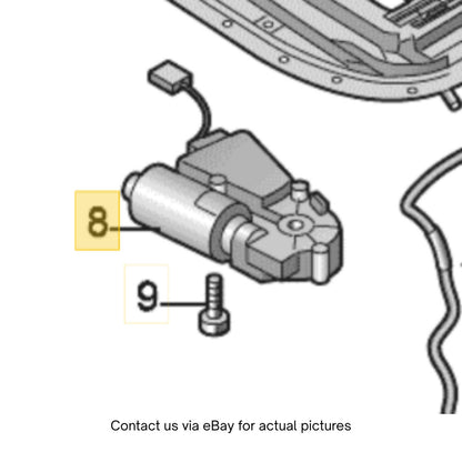 2012–2018 Audi A6 Sunroof Motor Used OEM 7P5959591