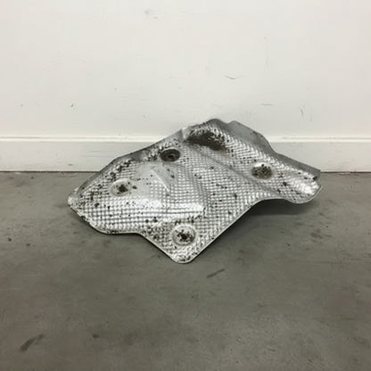 2012–2018 Audi A6 Rear Left Fuel Tank Heat Shield Used OEM 4G0201308C