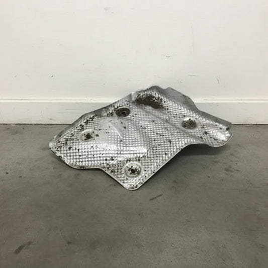 2012–2018 Audi A6 Rear Left Fuel Tank Heat Shield Used OEM 4G0201308C
