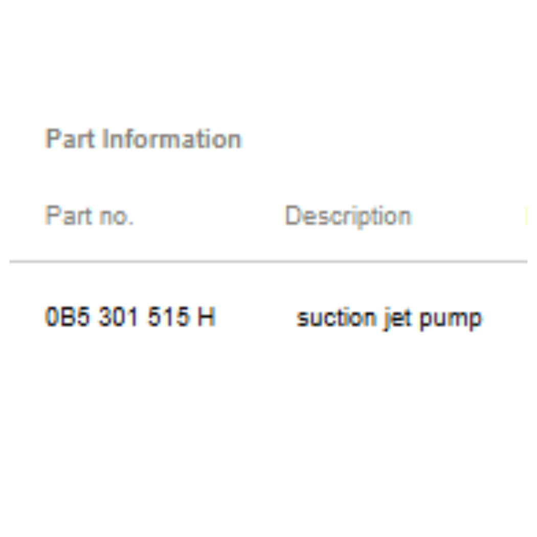 2008–2016 Audi A4/A5/A6/A7 Quattro Transmission Oil Pump Used OEM 0B5301515H
