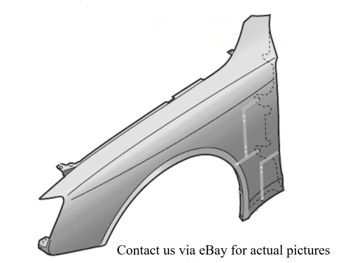 2010-2012 AUDI A4 RIGHT FRONT WING FENDER USED OEM 8K0821106A