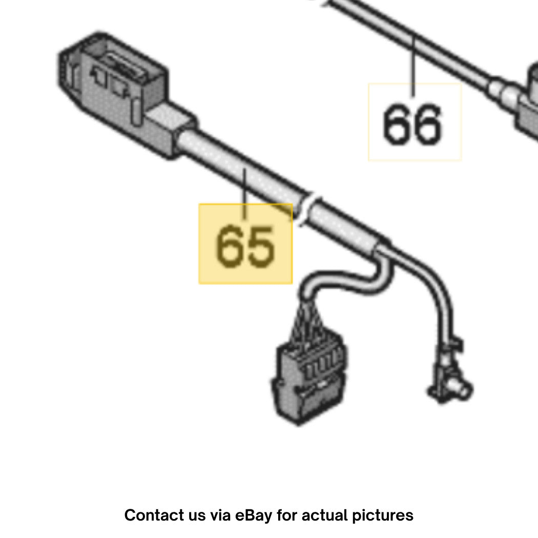 2012–2018 Audi A6 MMI 3G AMI iPod/iPhone Adapter Cable Used OEM 4G0971656