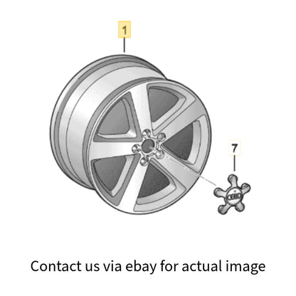 2008–2018 Audi A6 Quattro 18" Alloy Wheel Used OEM 4G0601025BJ