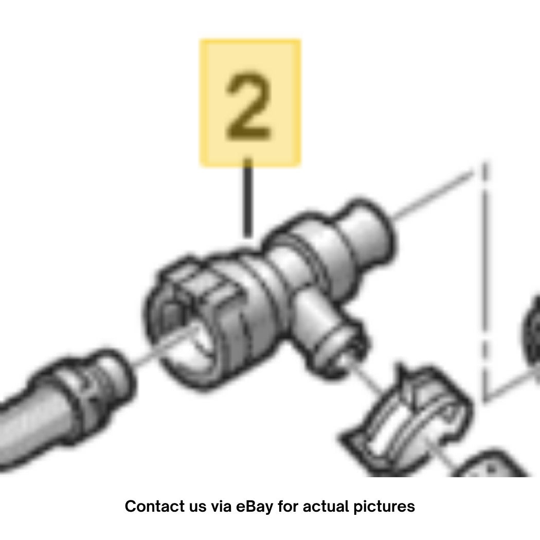 2012–2015 AUDI A6/A7 2.0L COUPLING / HEATER‐HOSE CONNECTOR USED OEM 4G0122293AA