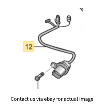 2011–2018 VW Jetta Transmission Wiring Harness Used OEM 09G927363B