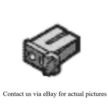 2010–2012 AUDI FLAT CONNECTOR FIBRE WAVE CONDUCTOR 2-PIN USED OEM 4E0973702