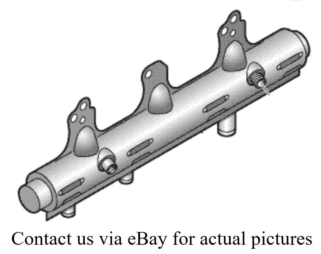 2010–2012 AUDI A4 FUEL RAIL USED OEM 06J133317J