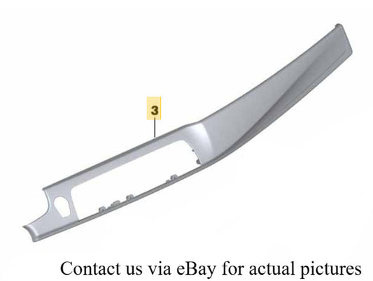 2011–2016 BMW 520i Dashboard Trim Panel  Passenger Side USED OEM 51459166649