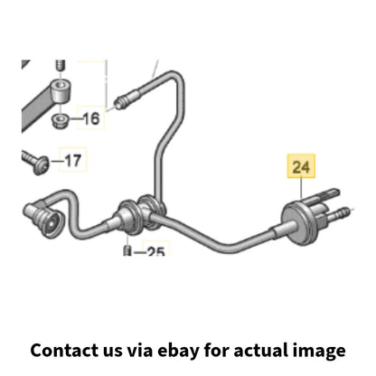 2012 Audi A4 Evap Purge Valve & Hose Assembly Used OEM 06H133781CB