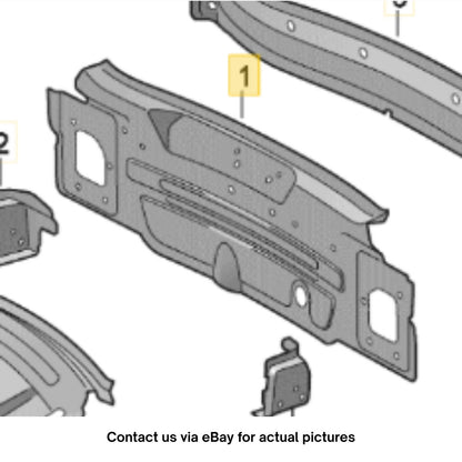2012–2018 Audi A6 / A7 Rear Lower Body Panel Used OEM 4G5813331
