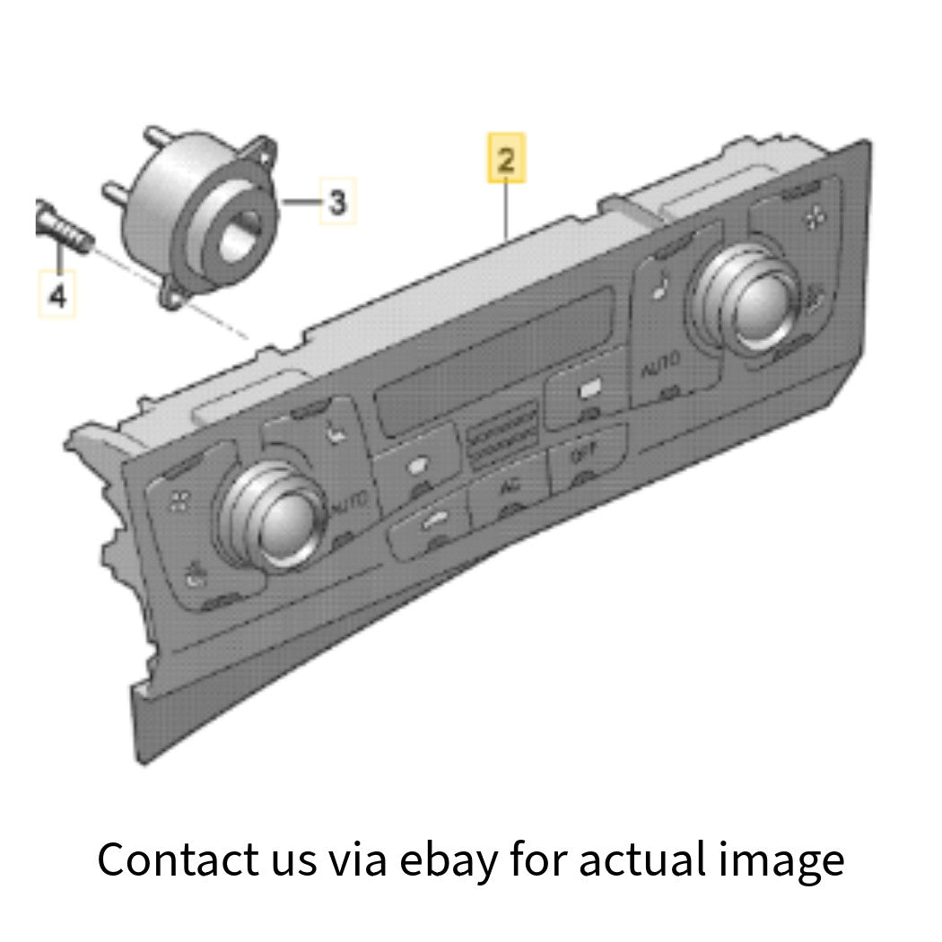 2008–2012 Audi A4 Climate Control Unit Used OEM 8T1820043A