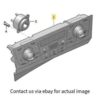 2008–2012 Audi A4 Climate Control Unit Used OEM 8T1820043A