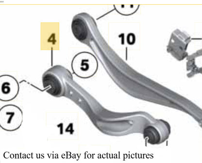 2013 BMW 520i Right Rear / Upper Control Arm OEM 33326782136