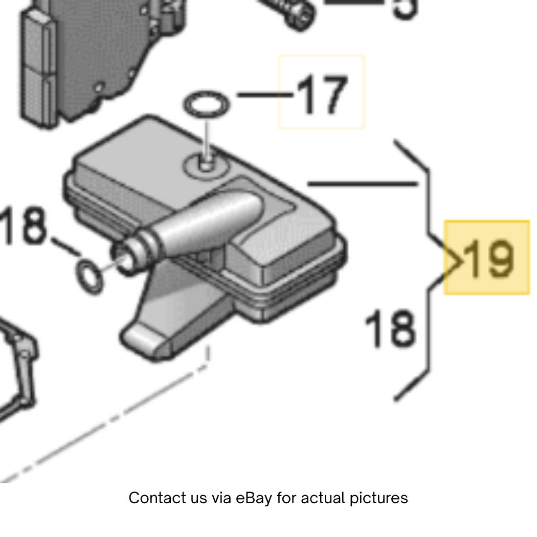 2010–2018 Audi A4/A5/A6/A7 DSG Transmission Filter Used OEM 0B5325429E