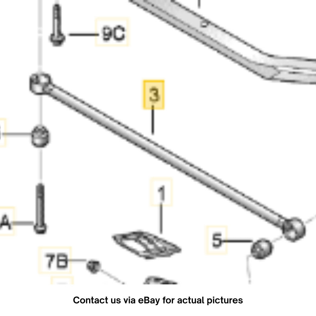 2011–2015 VW Jetta Rear Axle Track Rod Used OEM 5C0501529A