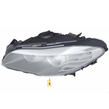 2010-2017 BMW 520i F10 Right Headlight Used OEM 63117203240