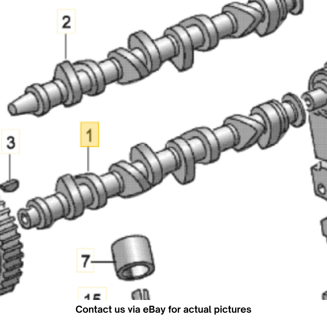 2012 VW Jetta Engine Camshaft Used OEM 050109101P