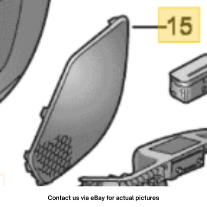 2012–2018 AUDI A6 S6 A8 Q5 REAR LEFT SPEAKER GRILLE COVER USED OEM 4G0035435