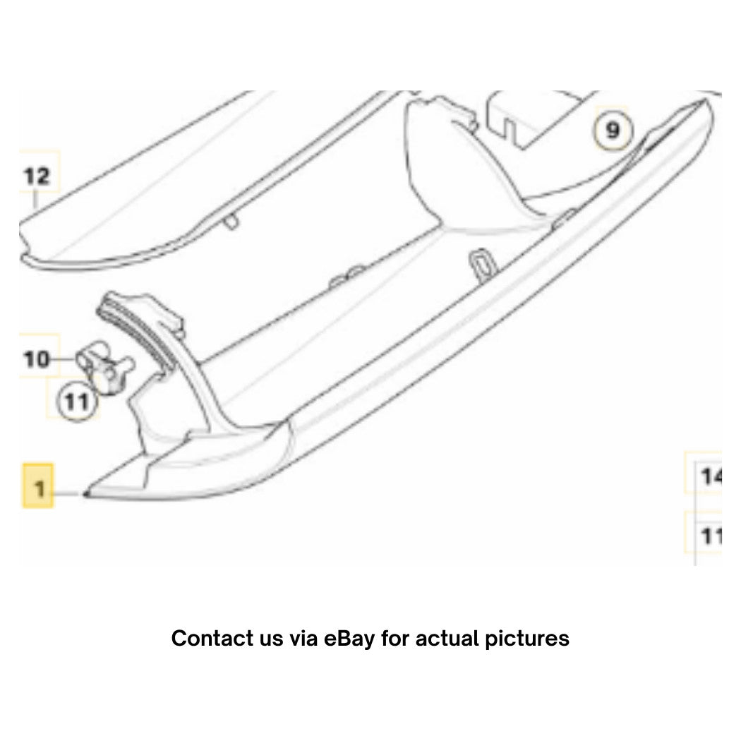2011–2015 Mini Cooper Glove Box Door Used OEM 51162752811