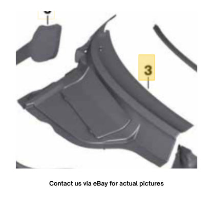 2011–2015 Mini Cooper Windshield Cowl Cover Right Used OEM 51132751210