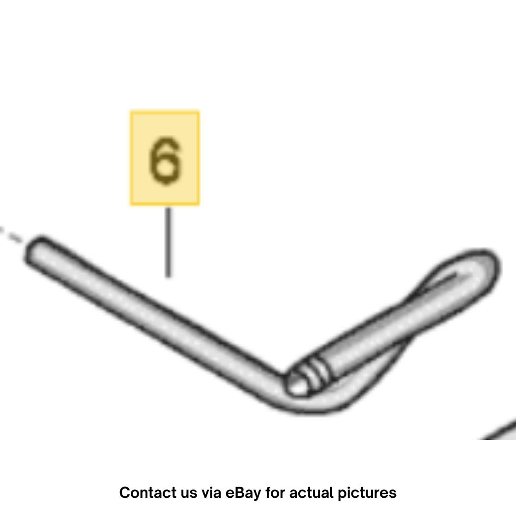 2011–2015 VW Jetta Guide Tube (Handbrake Cable) Used OEM 5C0711952B