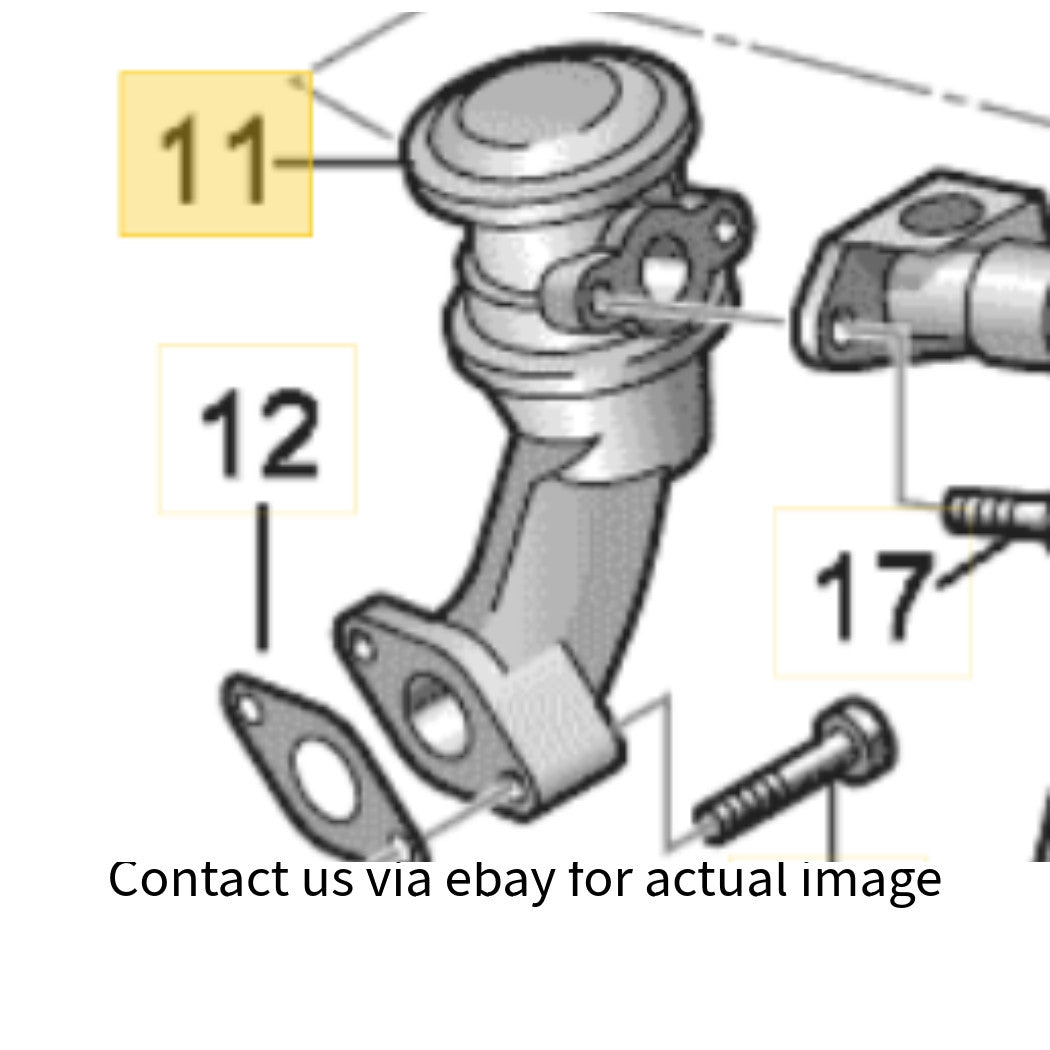 2008-2016 Audi A5 Secondary Air Pump Check Valve Used OEM 06E131102A