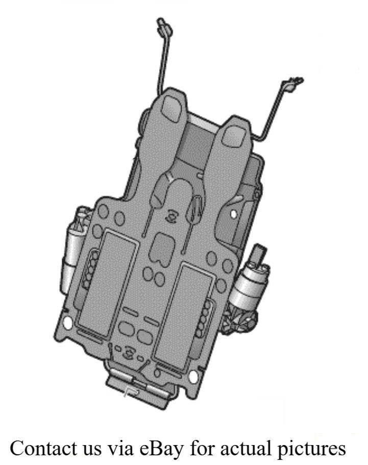 2010–2012 AUDI FRONT SEAT LUMBAR SUPPORT WITH ADJUSTMENT MOTOR USEDOEM 8K0881880