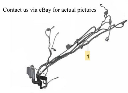 2011–2016 BMW 520i Rear Passenger Side Door Wiring Harness USED OEM 61129282072