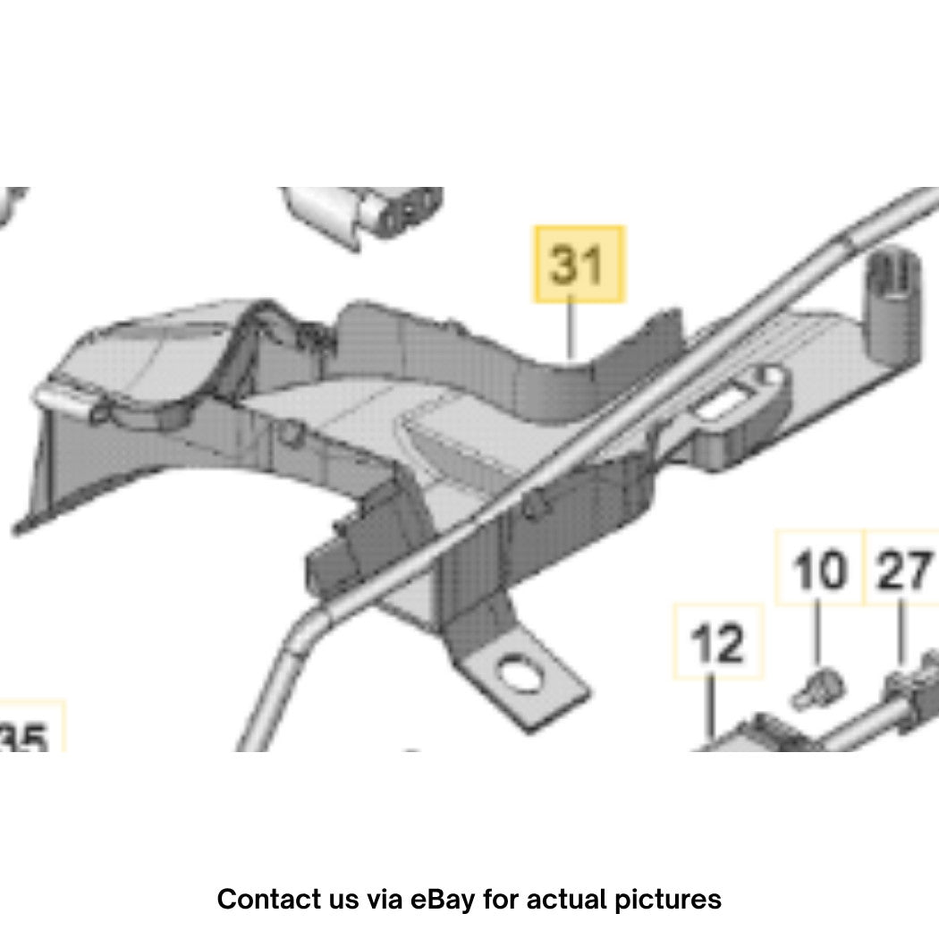 2011–2015 VW Jetta Wiring Conduit Used OEM 1K0971821R