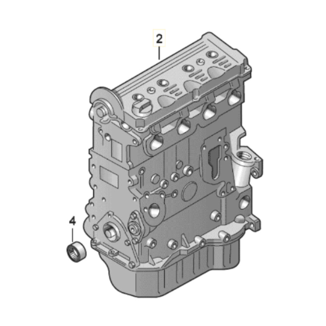 2010-2012 Audi A4 A5 Q5 Engine Assembly Used OEM 06H100035H