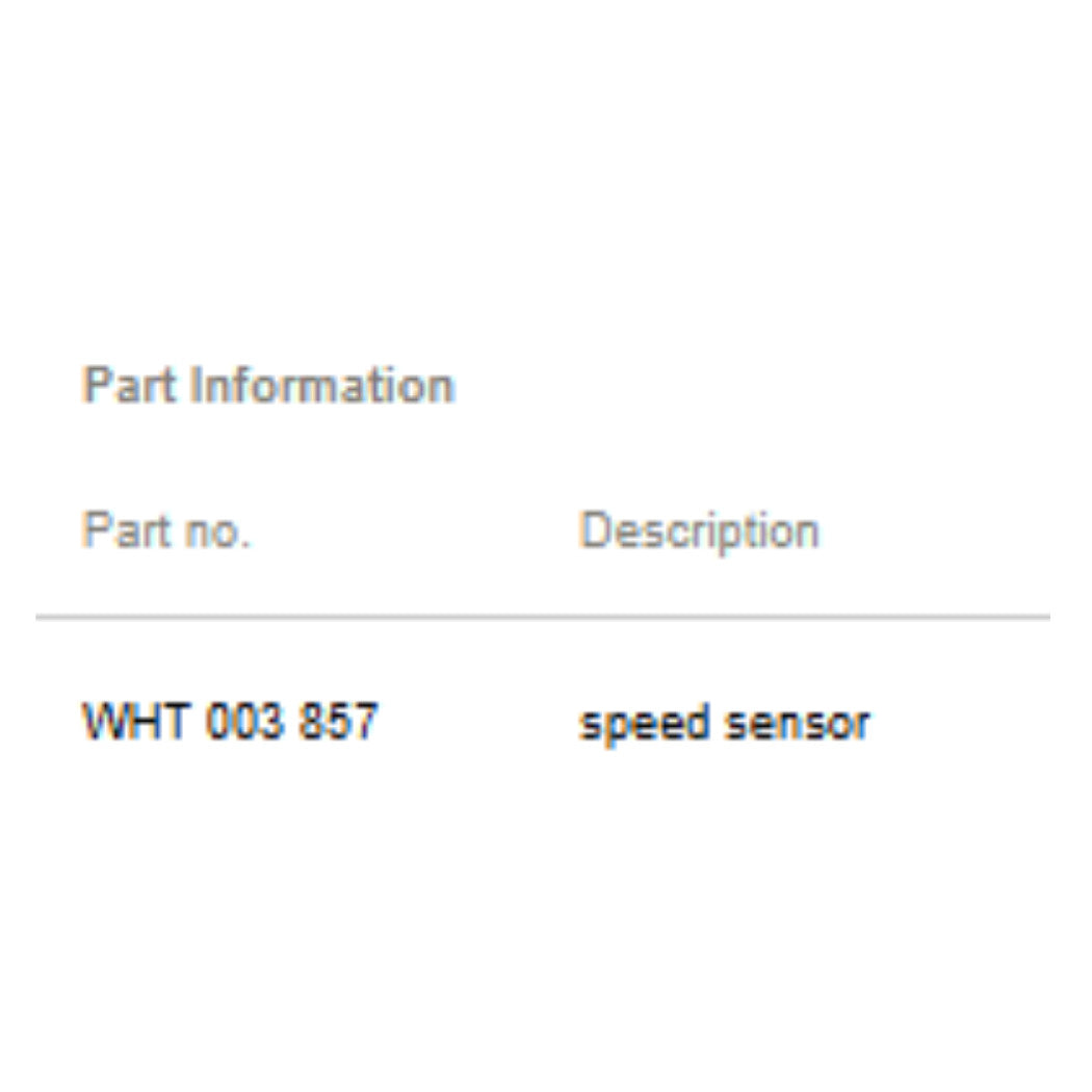 2012–2024 VOLKSWAGEN AUDI SEAT LEFT ABS WHEEL SPEED SENSOR USED OEM WHT003857