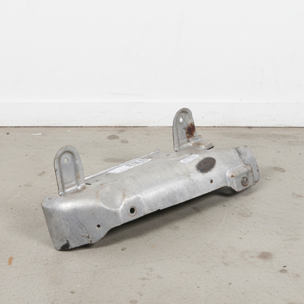 2012–2014 Audi A6 Left Exhaust Manifold Heat Shield Used OEM 06E253037R