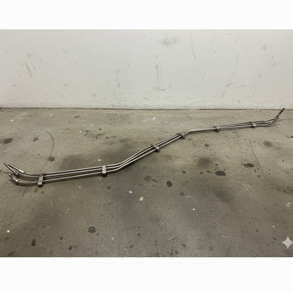 2012–2018 Audi A6 Underbody Fuel Line Set Used OEM 4G0201544AJ
