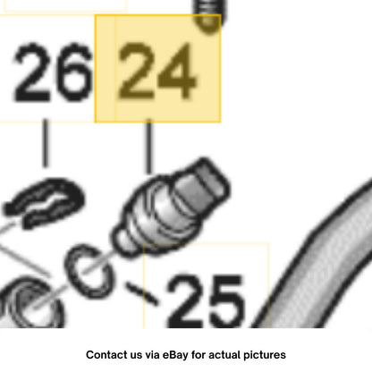 2012–2018 Audi A6 Coolant Temperature Sensor Used OEM 06A919501A
