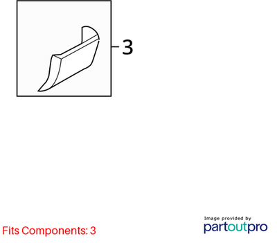 Audi Q5 Fender Molding 8R0854959BGRU