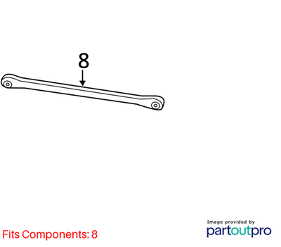 2012 Mini Cooper Countryman Upper Wishbone Used OEM 33326768724