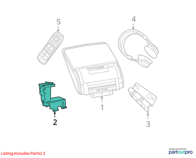 Dodge 2006-2007 Dodge Charger Bracket 5064046AA