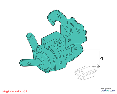 2012 Mini Cooper Countryman Auxiliary Water Pump Used OEM 11538843817