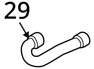 2012-2018 Audi A8 Turbocharger Intercooler Hose 079145712D