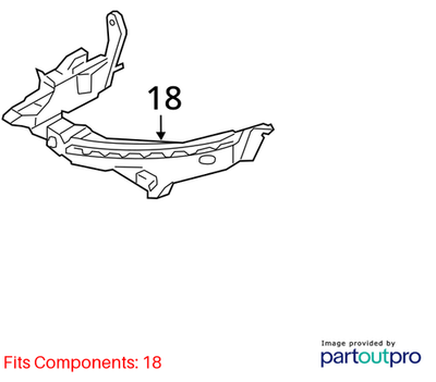2010-2012 AUDI A4 RIGHT HEADLIGHT MOUNT HOLDER BRACKET USED OEM 8K0805608C