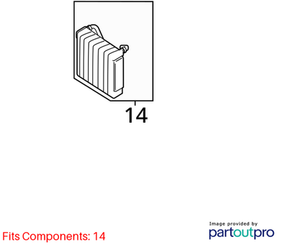 Volkswagen A/C Evaporator Core 561816103