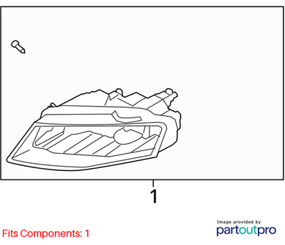 Audi 2009-2012 Audi A4 Headlight 8K0941029AH