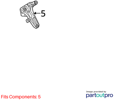 Audi Bracket Support Mount 4G0199308N