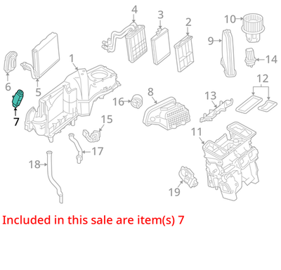 2006-2019 Mercedes-Benz E350 AC Expansion Valve 2128300284