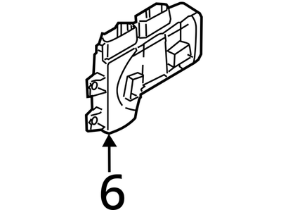 2007-2016 Volkswagen Eos Power Seat Switch 1Q0959747