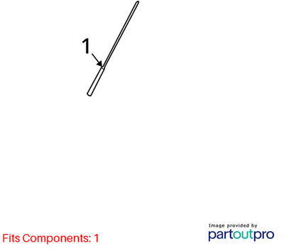2007–2015 Mini Cooper Antenna Mast OEM 65203453893