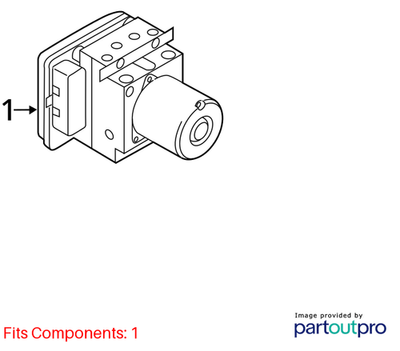 Audi 2014-2015 Audi A6 Abs Hydraulic Assembly 4G0614517AABEF